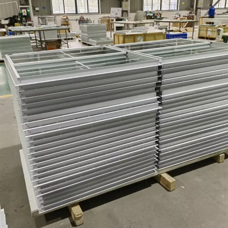 Ventanas de aluminio de cristal corredizas al por mayor de fábrica