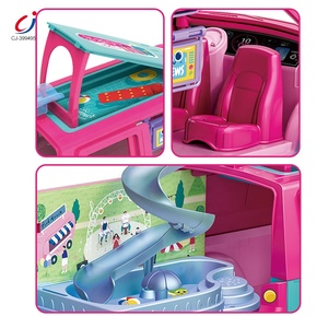 Chengji Juguetes Poupée de mode, jouet préscolaire, jeu d'imitation éducatif précoce, thème <span class=keywords><strong>camping</strong></span>, voiture, ensemble de jouets <span class=keywords><strong>pour</strong></span> bébés - Product Image 2