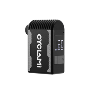 Compresseur d'air électrique portable mini CYCLAMI A2 Max, pompe sans fil avec affichage numérique, en alliage d'aluminium, étanche, pour pneus de vélo - Product Image 1