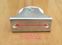 Roulette de glissière inférieure vintage en alliage d'aluminium pour porte et fenêtre coulissante, type 70C, vente directe