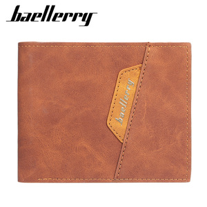 Baellerry <b>Men's</b> Short <b>Wallet</b> Slim Horizontal PU Leather Multi Card Slots Everyday Use - Product Image 5