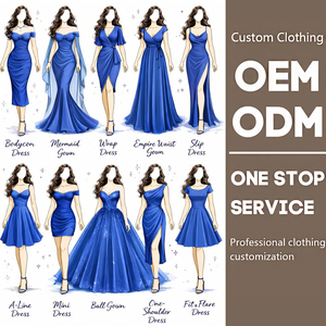 Abbigliamento Personalizzato Made in China, Logo del Marchio, Piccoli Ordini, Abito <span class=keywords><strong>da</strong></span> <span class=keywords><strong>Sera</strong></span> Premium di Design, Produttori di Abbigliamento Femminile all'Ingrosso - Product Image 1