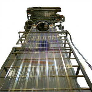 Machine de production de plaques ondulées en plastique renforcé de fibres de verre (FRP) pour toiture - Product Image 1