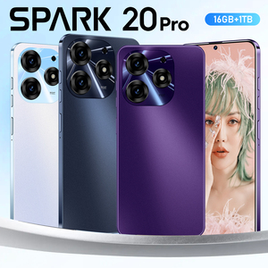 Thương Hiệu Mới Tecno Spark 20 Pro Gốc Điện Thoại HD + 5G Điện Thoại Thông Minh Plus10-core 5G Mạng 7000MAh Android14.0 16GB + 1Tb Điện Thoại Di Động - Product Image 2