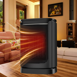 Quạt sưởi PTC bằng thép không gỉ di động với máy sưởi <span class=keywords><strong>mini</strong></span> điện 1500W, máy sưởi gốm PTC cho nhà và văn phòng - Product Image 1