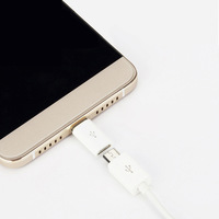Convertidor de adaptador Micro USB hembra a tipo C macho para tableta de teléfono inteligente Android conector USB tipo C a Micro USB