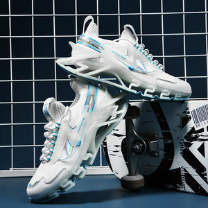 Chaussures de course pour hommes grande taille en maille respirante avec semelle en TPU, nouvelle tendance estivale, vente en gros - Product Image 3