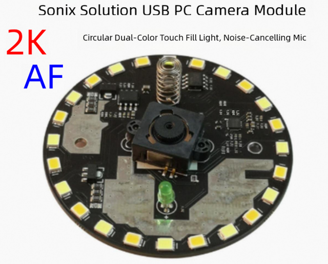 4MP 2K HD PC Webcam Module Plug-and-Play for Live Streaming & Video Conferencing