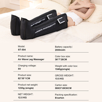 Prix de gros Machine de massage des jambes à air comprimé électrique pour la circulation sanguine et la relaxation avec bouton