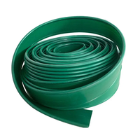 Ceinture de clôture de bordure d'herbe de 10cm chemins d'isolation de pelouse en plastique noir vert pour définir la bordure de jardin