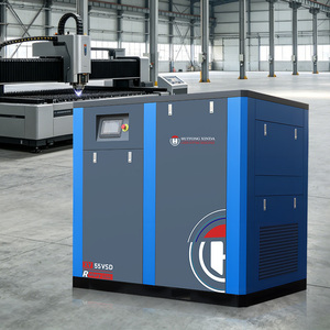 Compressore d'aria industriale fisso a velocità variabile (VSD) da 37kW, 55kW, 75kW, 90kW, 8bar, 10bar, 13bar, 50hp, 75hp, 100hp - Product Image 4