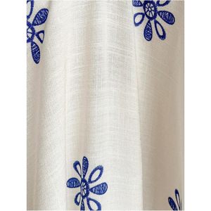 Haut cache-cœur bohème pour femme à manches longues cloche, col en V, coupe ample, respirant, tissé, pour les loisirs - Product Image 4