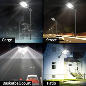 Lumières solaires de rue <span class=keywords><strong>1000W</strong></span> 800LED <span class=keywords><strong>projecteur</strong></span> extérieur 1500W LED lumières de jardin d'inondation solaires tout en un Led lampadaire <span class=keywords><strong>solaire</strong></span> 1500w - Product Image 5