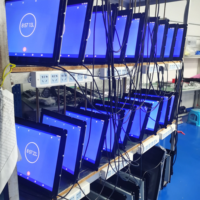 Haute qualité 15 pouces station-service station-service moniteur 1000nits IPS LCD Android WIFI 4:3 1024x768 écran tactile capacitif USB nouveau