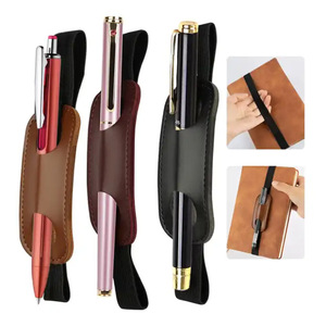 KS Cross-border spot notebook pen <b>clip</b> pen cover, single pack, portable pen <b>clip</b>, PU leather, flat capacitive pen cover - Product Image 4