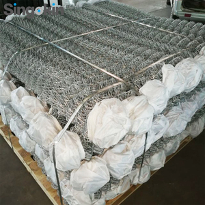 8 Máy đo Chuỗi liên kết hàng rào cho cuộn 50x50 mét kim cương dây lưới đen PVC tráng hàng rào <span class=keywords><strong>Net</strong></span> cho ranh giới tường chi phí - Product Image 6