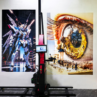 Printer Dinding Friankor MK01 Ai 4k, Pencetak Mural 3D, Impresi Lukisan Dinding 2880 Dpi