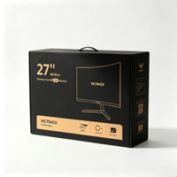 Boîte d'expédition en carton ondulé personnalisée pour l'emballage de portefeuilles, avec logo en feuille d'or, boîte e-commerce et poignée