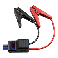Câbles de démarrage de batterie d'urgence avec pinces crocodiles et connecteur EC5, dispositif de démarrage 650A pour voiture et camion