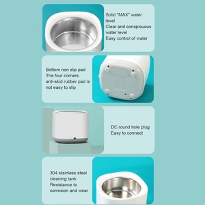 เครื่องทำความสะอาดอัลตราโซนิกแบบพกพา DL-290 รุ่นที่ 2 ปี 2024 กำลังไฟ 25 วัตต์ พร้อมแสงยูวี สำหรับทำความสะอาดเครื่องประดับ ฟันปลอม ให้ประสิทธิภาพการทำความสะอาดสูง เสียงรบกวนต่ำ - Product Image 5