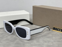 Gafas de Sol Cuadradas Unisex de Diseño Moderno 2026, con Lentes Polarizadas en Degradado, Protección UV400, de PC, de Marca de Lujo, al por Mayor
