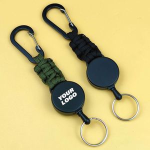 En gros, porte-clés rétractable robuste et haute résistance, de fabrication artisanale, pour les activités de plein air décontractées et le camping - Product Image 1