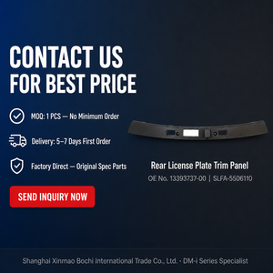 Nuevo Conjunto <span class=keywords><strong>de</strong></span> Embellecedor <span class=keywords><strong>de</strong></span> Placa Trasera 13393737-00, Reemplazo para BYD Song Pro DM-i, Adorno <span class=keywords><strong>de</strong></span> Placa <span class=keywords><strong>de</strong></span> <span class=keywords><strong>Matrícula</strong></span> - Product Image 5