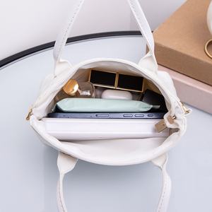 Bolso Tote para Mujer, Estilo Elegante, Material PU, Logotipo Personalizado, Impermeable, Modelo de Bolso de Mano para Dama, Temporada de Invierno y Verano - Product Image 4