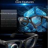Nouvelles lunettes intelligentes W620 Pro 13MP avec traduction IA, capture photo/vidéo, partage d'images, double réduction de bruit, étanchéité IP66