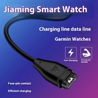 Câble de Recharge USB 1M/3.3FT pour Garmin Fenix 7 7S 7X 6 6S 6X 5 Plus Vivoactive 3 Forerunner 945 935 245 255