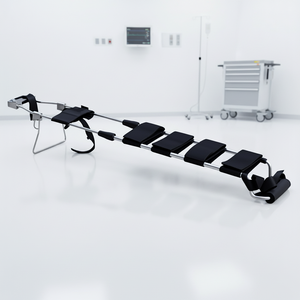 Férula de tracción para pierna de aluminio, alivia la tensión en los tejidos de la pierna - Product Image 4