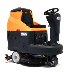 เครื่องขัดพื้นแบบนั่งขับ M65 ยอดนิยม สำหรับงานทำความสะอาดเชิงพาณิชย์และอุตสาหกรรม 24v สภาพใหม่ ประสิทธิภาพสูง - Product Image 1