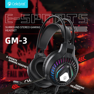 Écouteurs Vente en gros USB <span class=keywords><strong>PS4</strong></span> GM-3 <span class=keywords><strong>Pro</strong></span> Mobile <span class=keywords><strong>Gamer</strong></span> Earbud <span class=keywords><strong>Casque</strong></span> <span class=keywords><strong>Casque</strong></span> d'écoute pour jeux vidéo <span class=keywords><strong>Casque</strong></span> supra-auriculaire et supra-auriculaire avec micro - Product Image 2