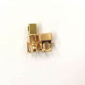 Bande conductrice de courant <span class=keywords><strong>EUR</strong></span> Standard Nepal 15A Pièces de douille en cuivre nickelé Eu avec contact de terre - Product Image 4