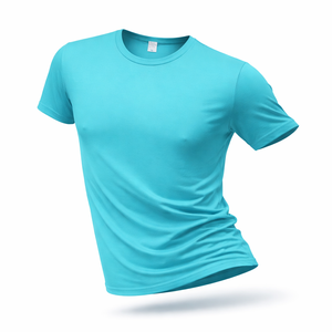 Mens Training Sports Shirts 100% Polyester Solid Color Quick Dry Tee Reflective Strips Breathable Gym T-shirts - Product Image 2