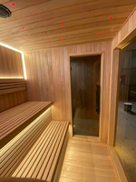 Unit Kombinasi Sauna Luar Ruangan dan Bak Mandi Es Terbaru