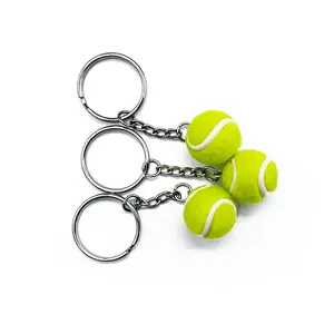 Tùy chỉnh 2D/3D mềm PVC móc khóa, làm cho cao su Nhà sản xuất biểu tượng tùy chỉnh Paddle Tennis Bóng Keychain