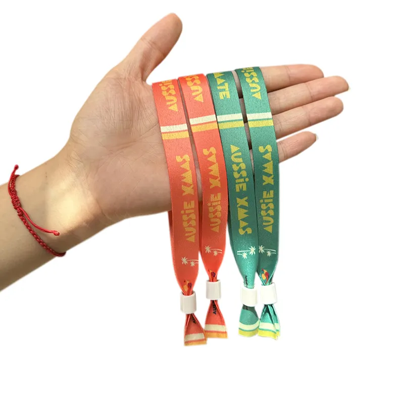 Braccialetto dei braccialetti di festival di stampa su ordinazione di vendita diretta della fabbrica per evento
