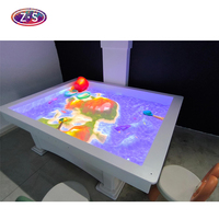 Table de sable interactive magique en réalité augmentée intérieure, projecteur de réalité augmentée 3D, bac à sable, jeux interactifs en métal pour enfants