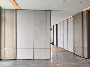 Modern Soundproof Moving Wall <strong>Partition</strong> System Aluminum Frame Foldable <strong>Sliding</strong> Divider for Conference <strong>Room</strong> Office Glass - Product Image 6