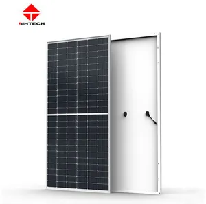 Panel surya hitam 540w TUV mono jai potongan setengah dengan harga murah