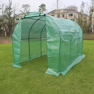 TLSP123 çin üretici tedarik topraksız yetiştirme sistemleri polytunnel greenhouse-6m2 ticari