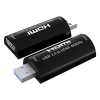 Nuevo Producto Xput, Conversor de Video USB 3.0 a HDMI 4K 60Hz, Controlador Integrado, No Requiere Controlador Adicional para Computadora de Escritorio, Laptop, HDTV, Monitor