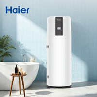 Système Solaire Tout-en-Un Haier 200/250L avec Réservoir Intégré, Pompe à Chaleur Air-Eau Haute Température 75°C pour Chauffage et Eau Chaude Sanitaire