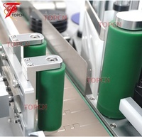 Machine de dépose d'étiquettes automatique pour bouteilles de vin, 80 pièces, cosmétique, plastique, bocal en plastique, bouteille de vin, autocollant AB
