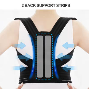 FSPG Nuevo <span class=keywords><strong>Estilo</strong></span> Cinturón <span class=keywords><strong>de</strong></span> Soporte Lumbar Ajustable para Alivio del Dolor <span class=keywords><strong>de</strong></span> Espalda <span class=keywords><strong>Corrector</strong></span> <span class=keywords><strong>de</strong></span> Postura - Product Image 2