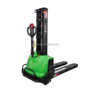 Apiladores de autoelevación LIEBO Apilador de carga automática completamente eléctrico 1300KG Elevación 1,5 m Carretilla elevadora portátil - Product Image 2