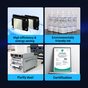 Mesin Cetak DTF 4 Head I3200 24 inci Inkjet DTF dengan Mesin Penggoyang Bubuk 60cm Kaos A3 30cm Transfer Xp600 <span class=keywords><strong>Printer</strong></span> DTF - Product Image 5