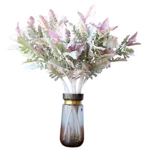 Populaire 75cm Offre Spéciale Feuille Artificielle Faux Latex En Plastique Flocage Feuilles pour Arrangements Floraux et Décoration de La Maison - Product Image 1