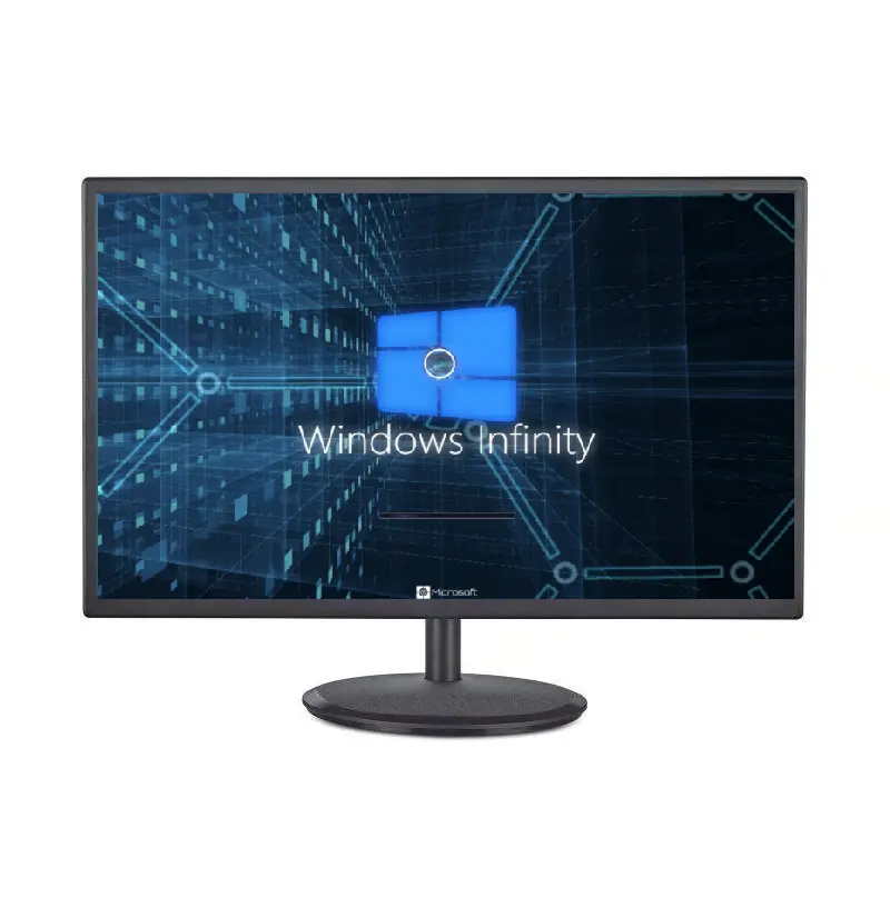 Monitores lcd da fábrica 1080 vga dvi dp 22 polegadas, para ferragem de computador